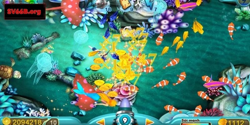 Cách chơi bắn cá theo đàn