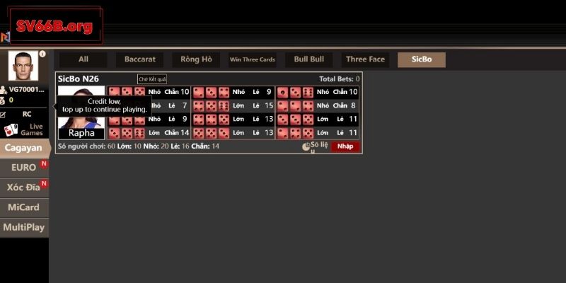 Giới thiệu về Sic Bo SV66