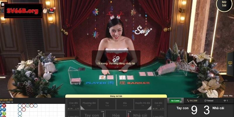 Hướng dẫn chơi game Baccarat tại SV66