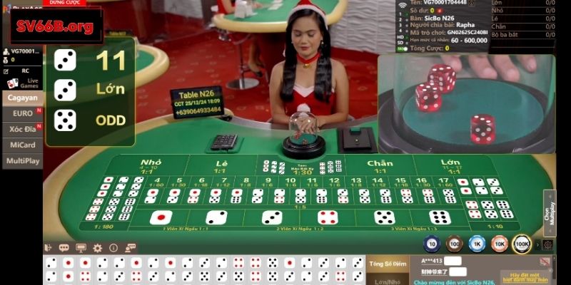 Kinh nghiệm giành chiến thắng khi tham gia Sic Bo tại SV66